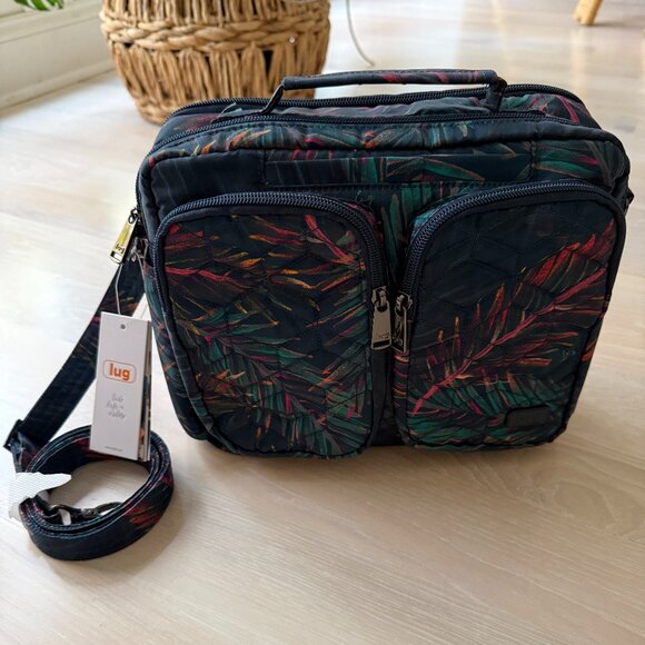 Lug Navigator Crossbody Bag - Tropical Multi - Picture 1 of 6